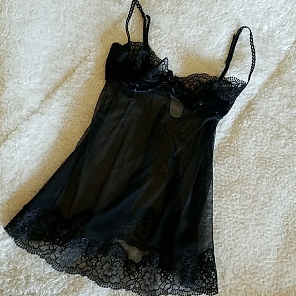 Victoria's Secret Other - Black sheer nighty